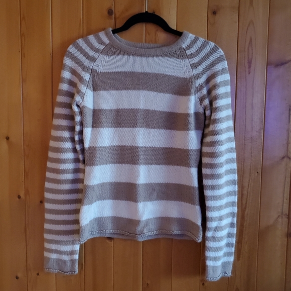 Grane Womens Striped Sweater - Picture 1 of 2